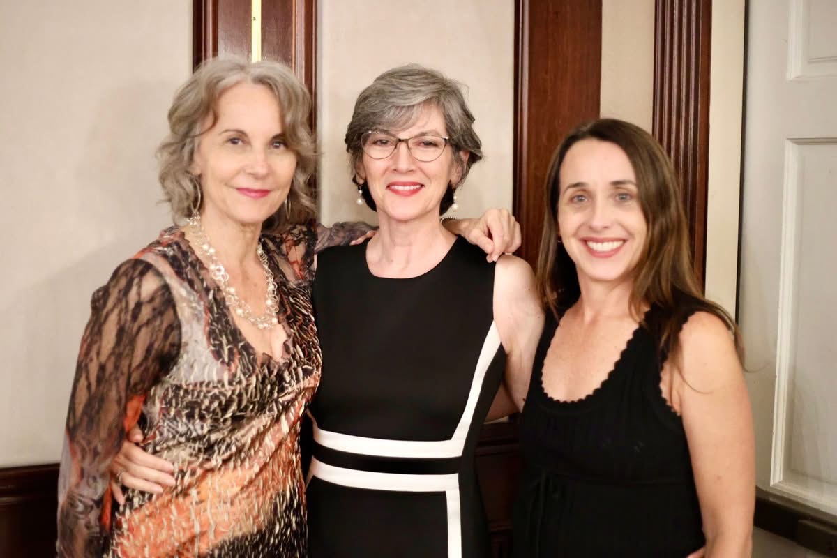 Three friends gathered for Austin Tango Marathon
